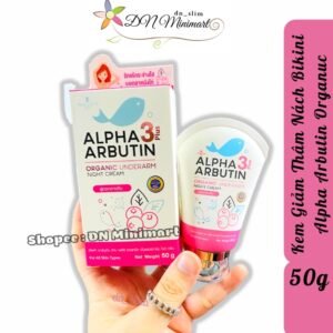 Kem duong trang giam tham nach Precious Skin Alpha Arbutin Organic Underarm Whitening Cream 50g